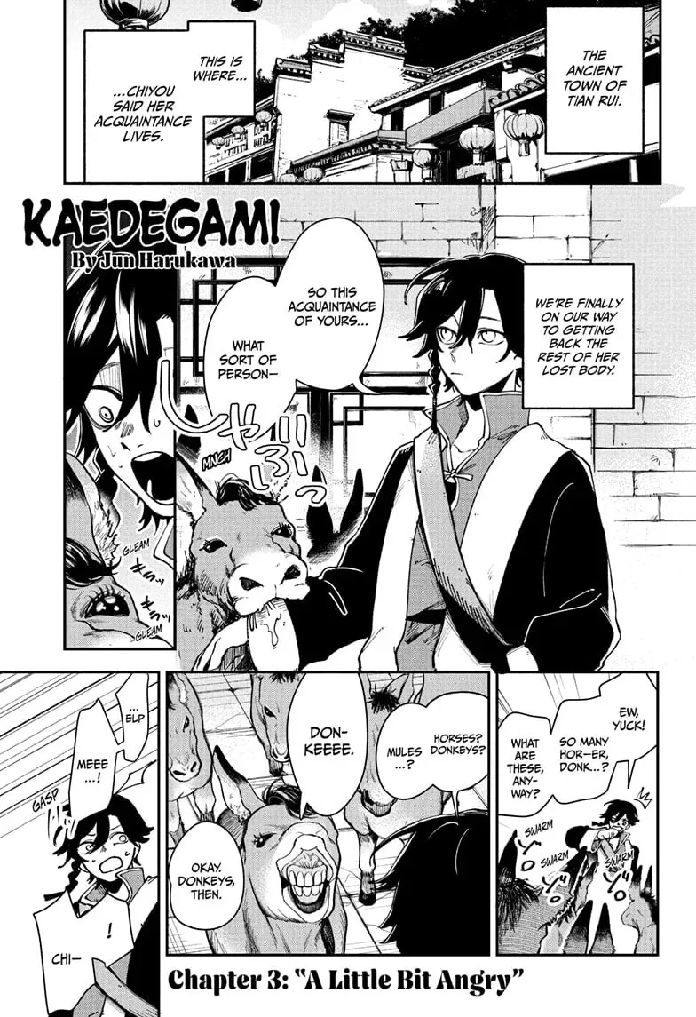 Kaedegami Chapter 3 page 1 - 