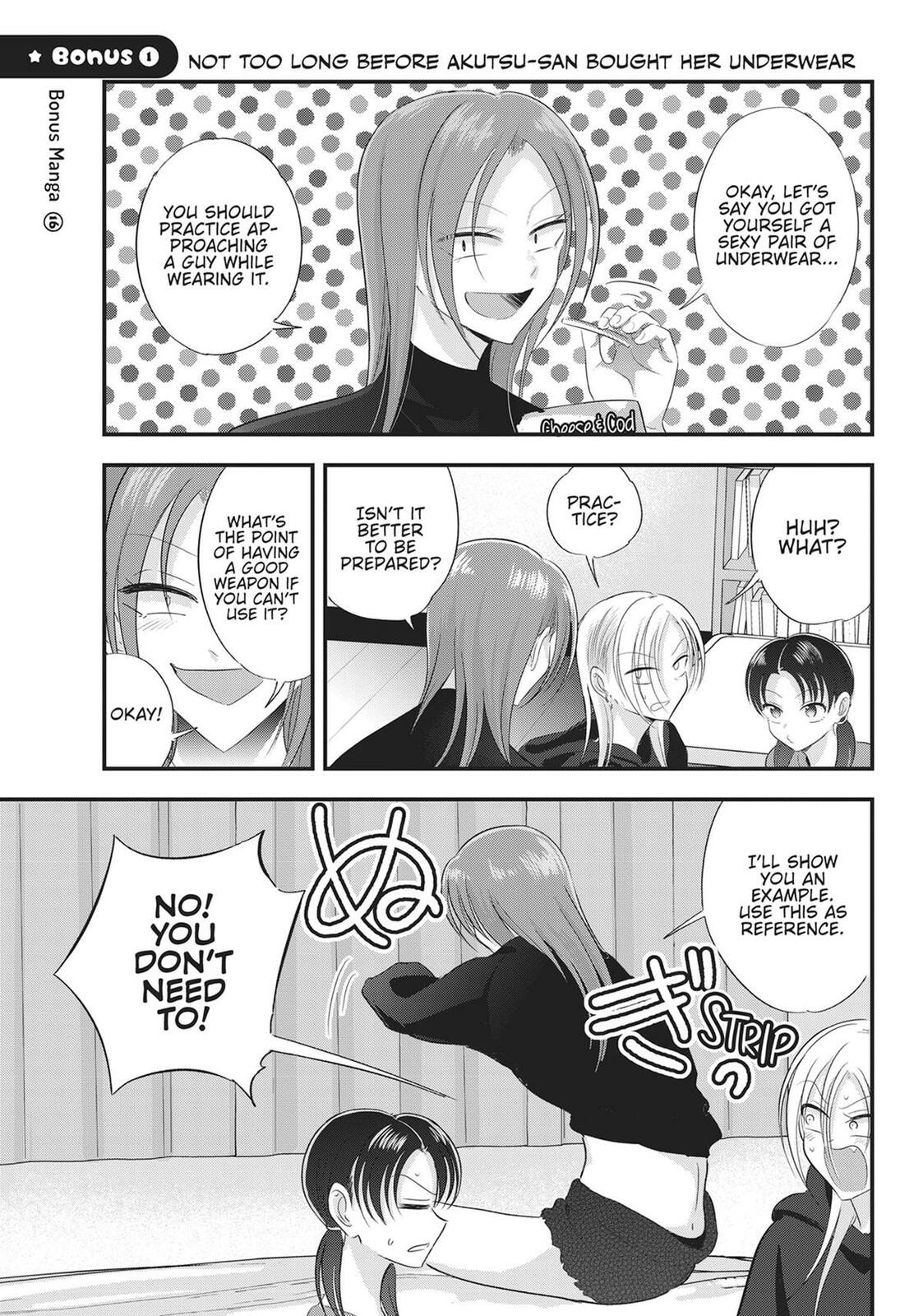 Kaette Kudasai! Akutsu-san Chapter 189.5 page 1 - 