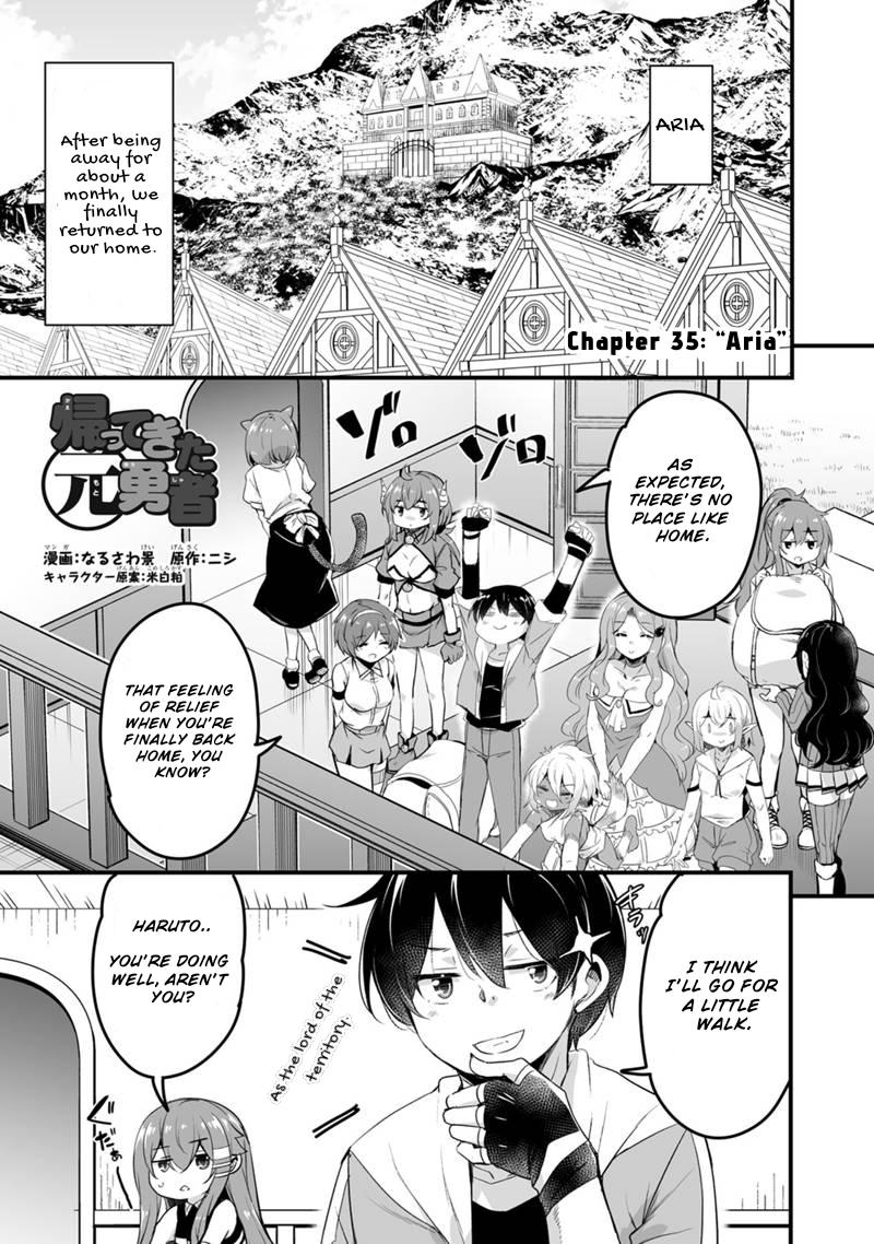 Kaettekita Motoyuusha Chapter 35 page 2 - 