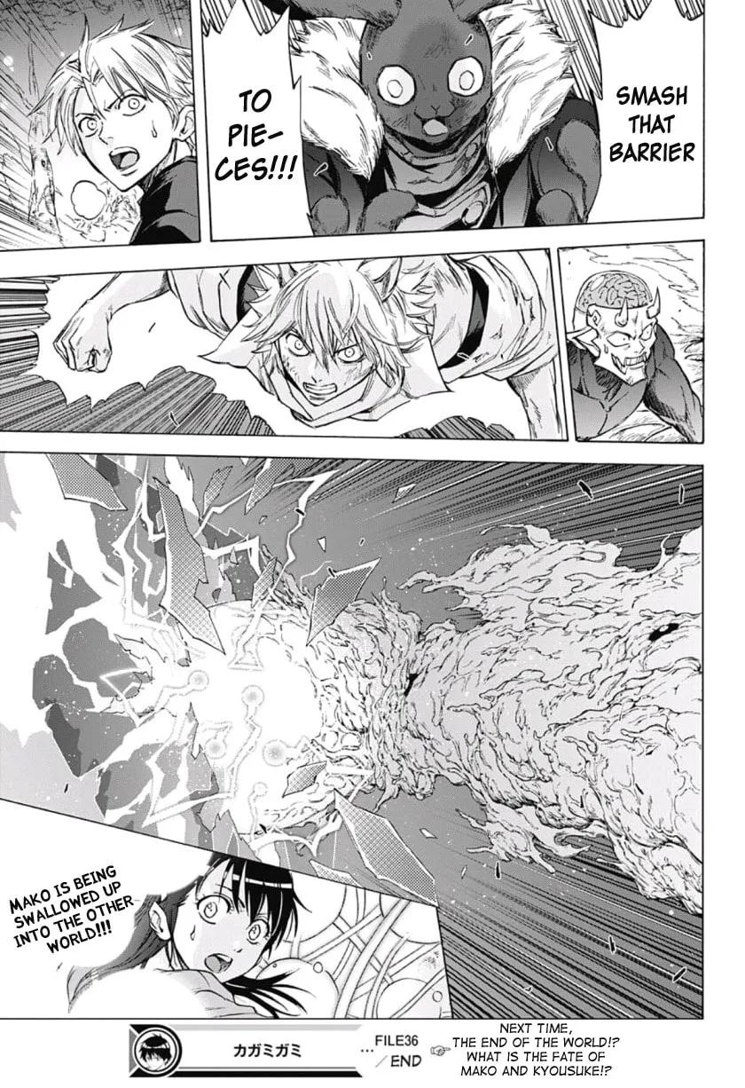 Kagamigami Chapter 36 page 19 - 