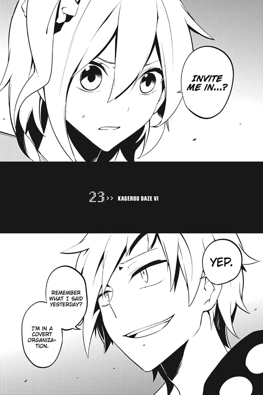 Kagerou Daze Chapter 23 page 1 - 
