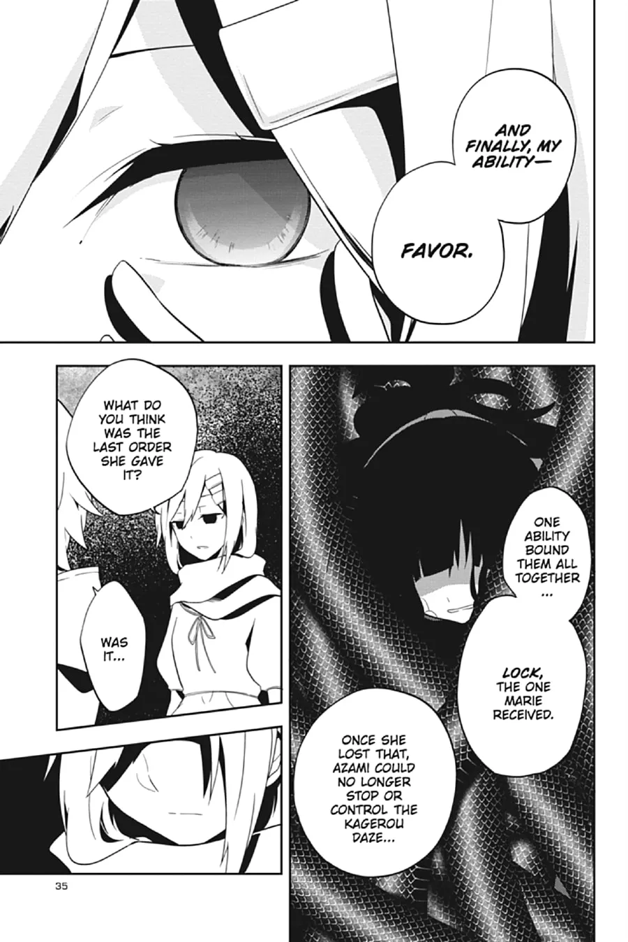 Kagerou Daze Chapter 37 page 32 - 
