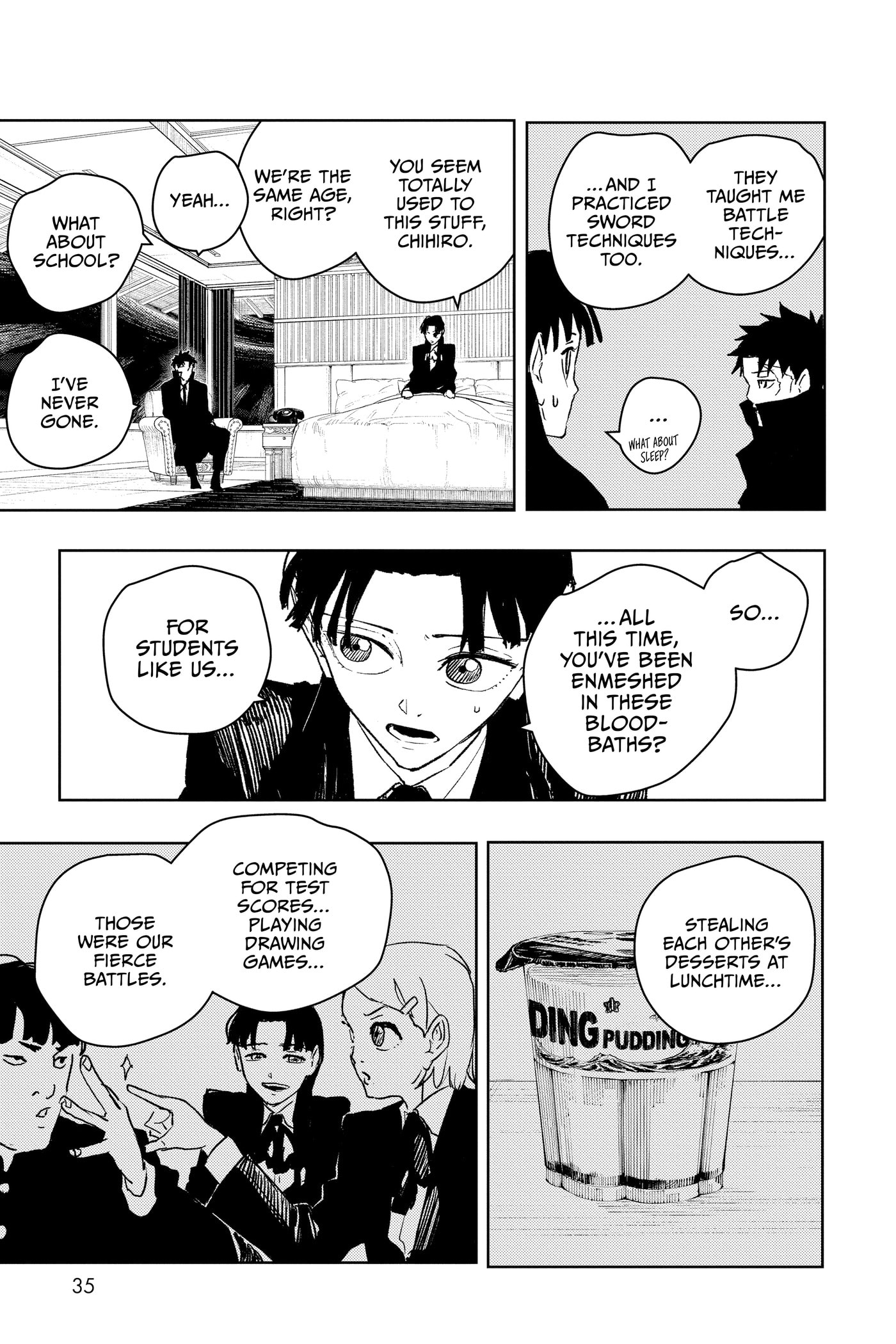 Kagurabachi Chapter 0 page 36 - 