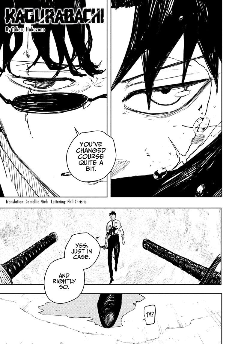 Kagurabachi Chapter 102 page 1 - 