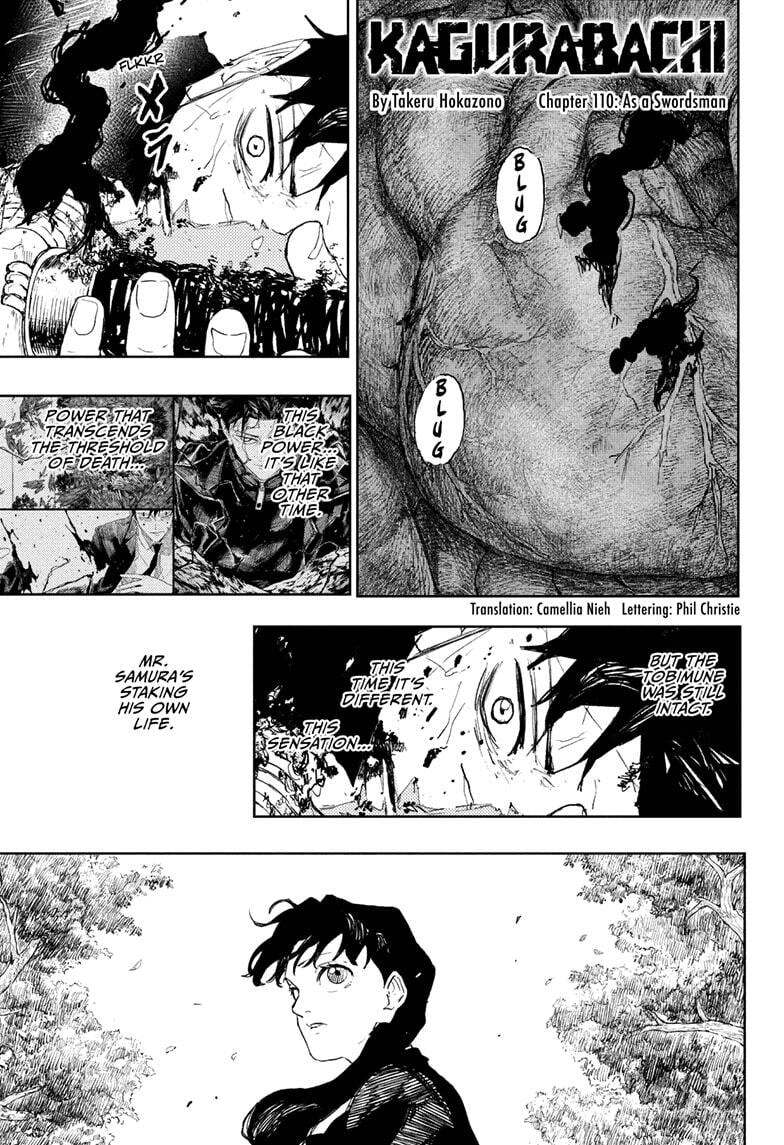 Kagurabachi Chapter 110 page 1 - 