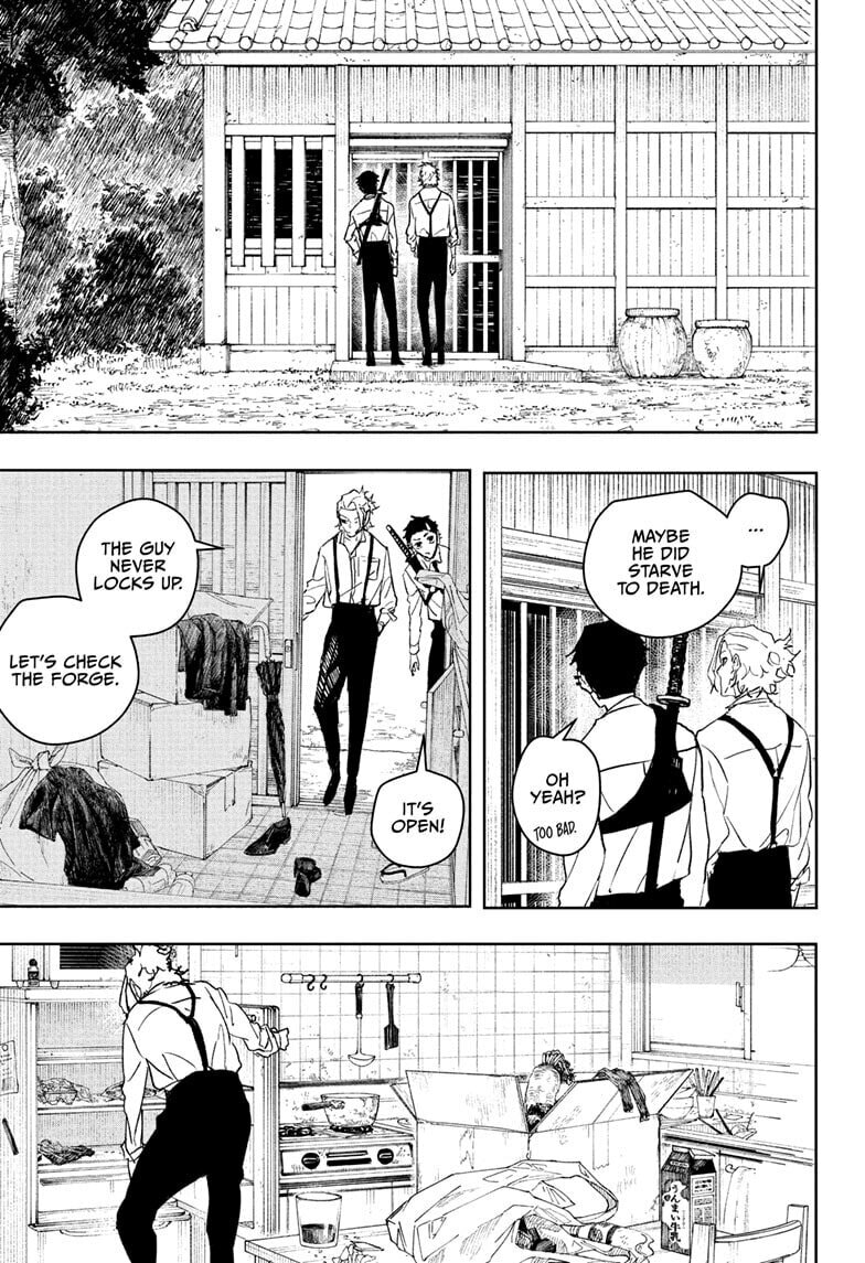 Kagurabachi Chapter 114.5 page 7 - 