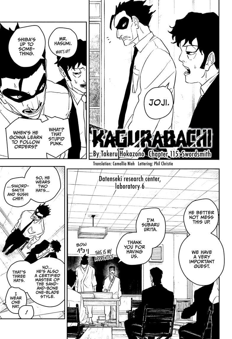 Kagurabachi Chapter 115.5 page 1 - 