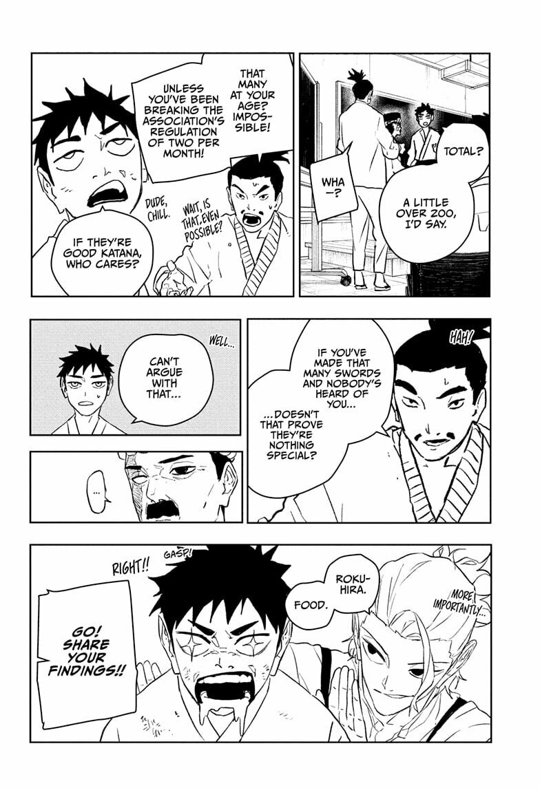 Kagurabachi Chapter 115.5 page 14 - 