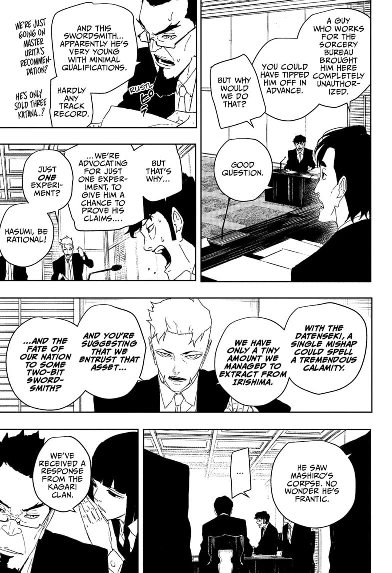 Kagurabachi Chapter 123 page 3 - 