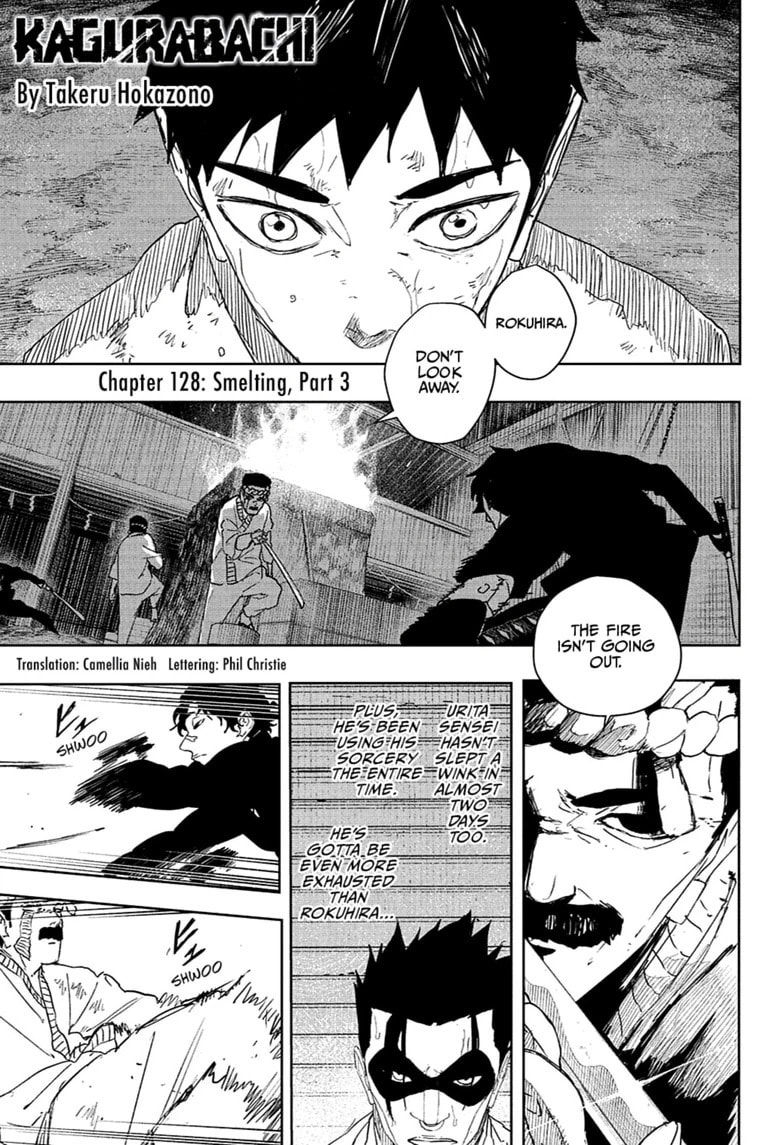 Kagurabachi Chapter 128 page 1 - 