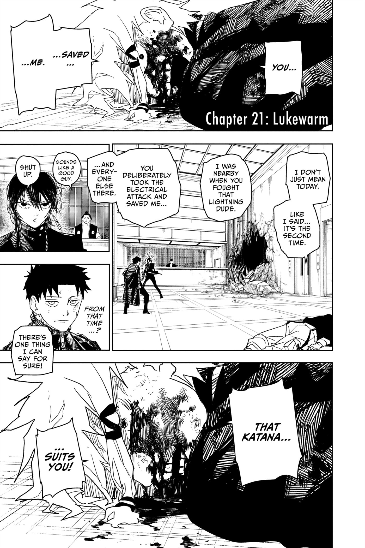 Kagurabachi Chapter 21 page 1 - 