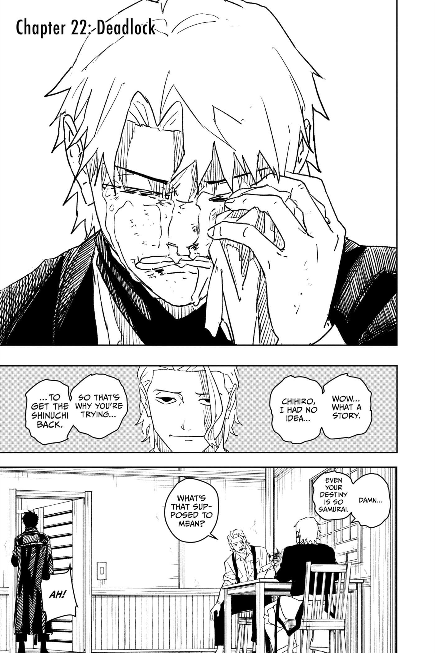 Kagurabachi Chapter 22 page 1 - 