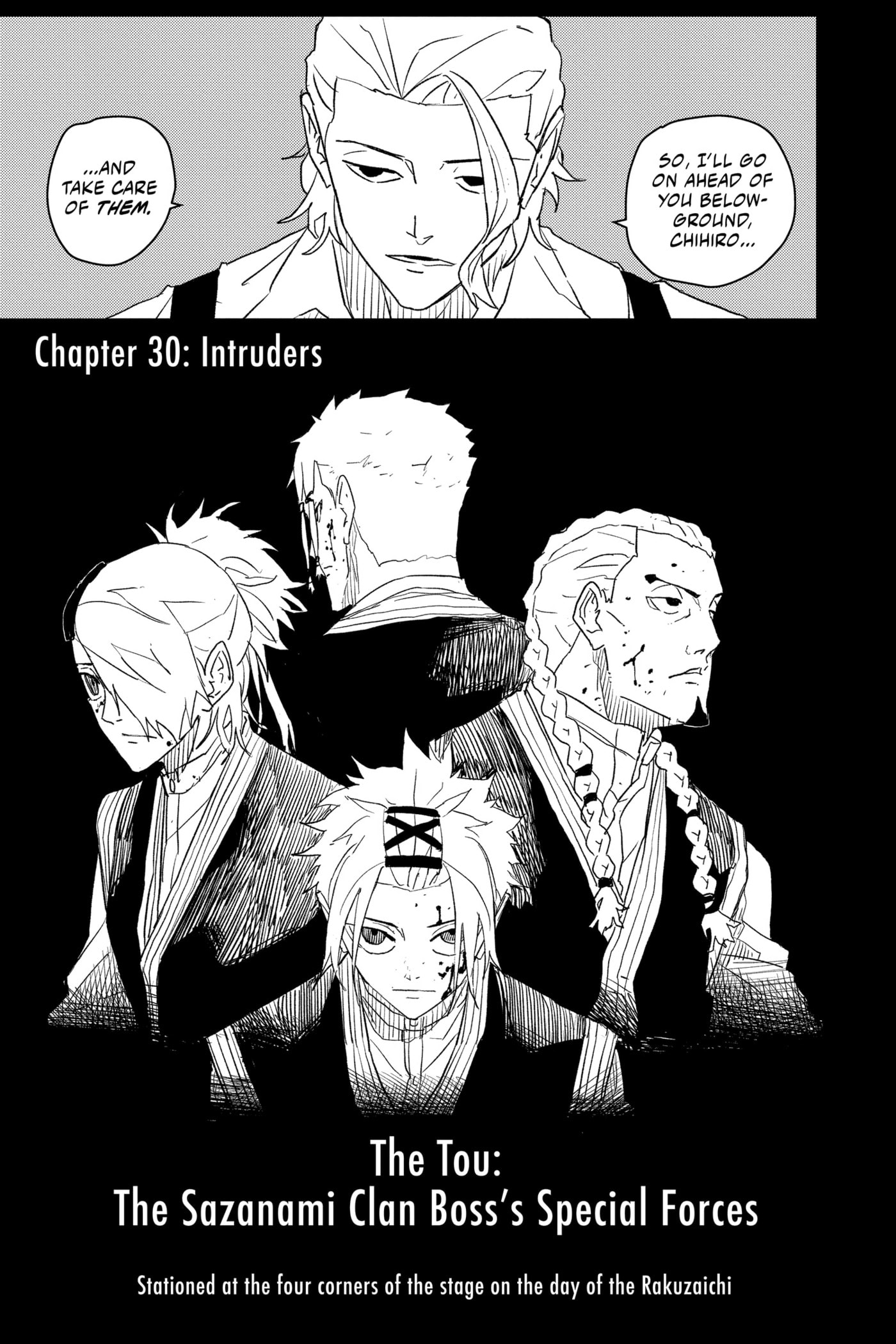 Kagurabachi Chapter 30 page 1 - 