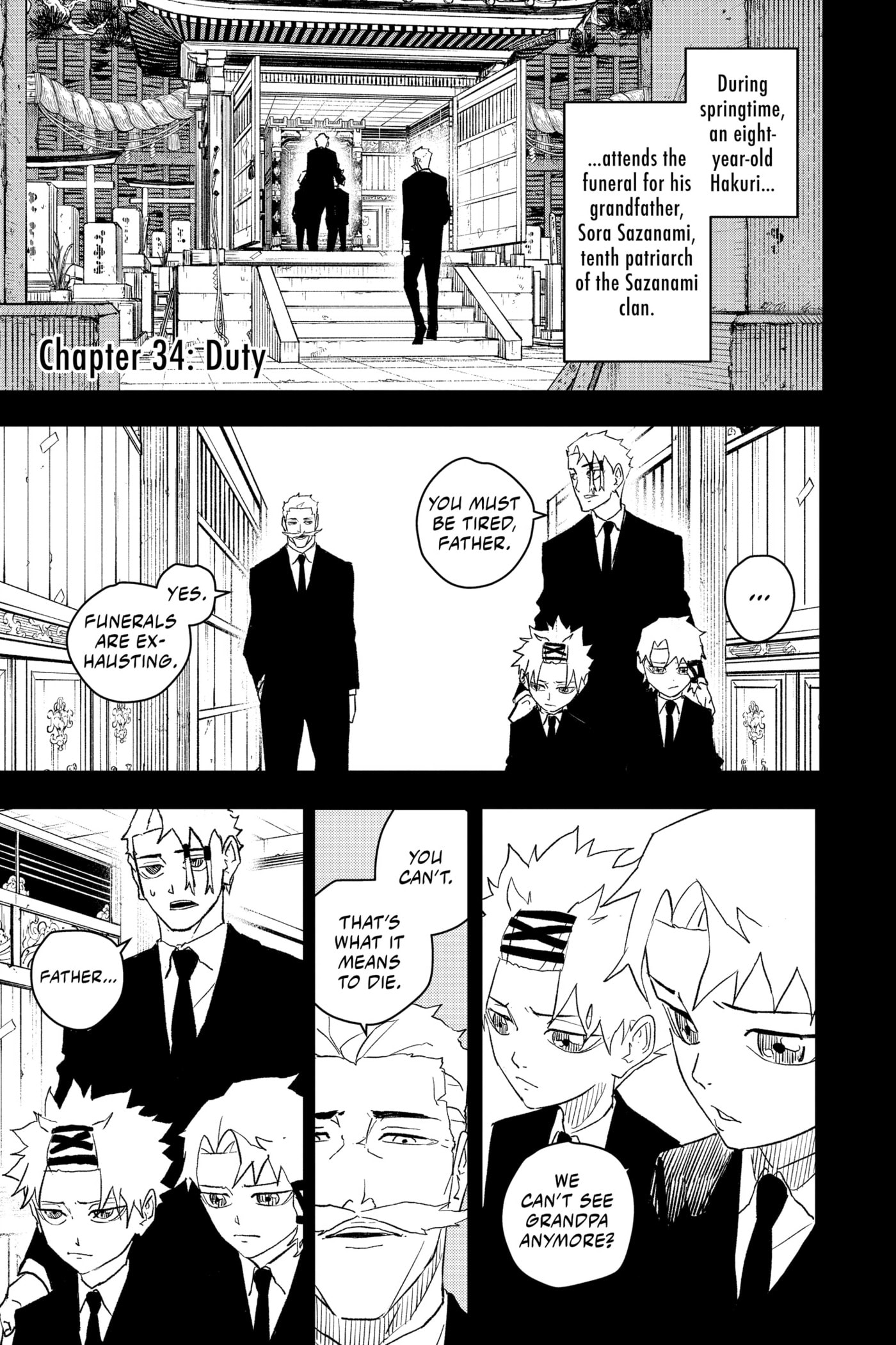 Kagurabachi Chapter 34 page 1 - 