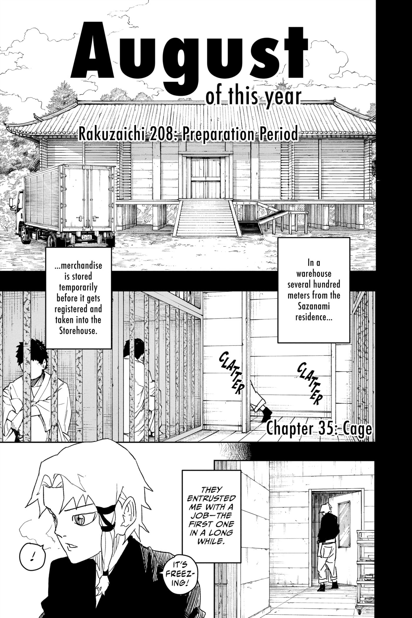 Kagurabachi Chapter 35 page 1 - 