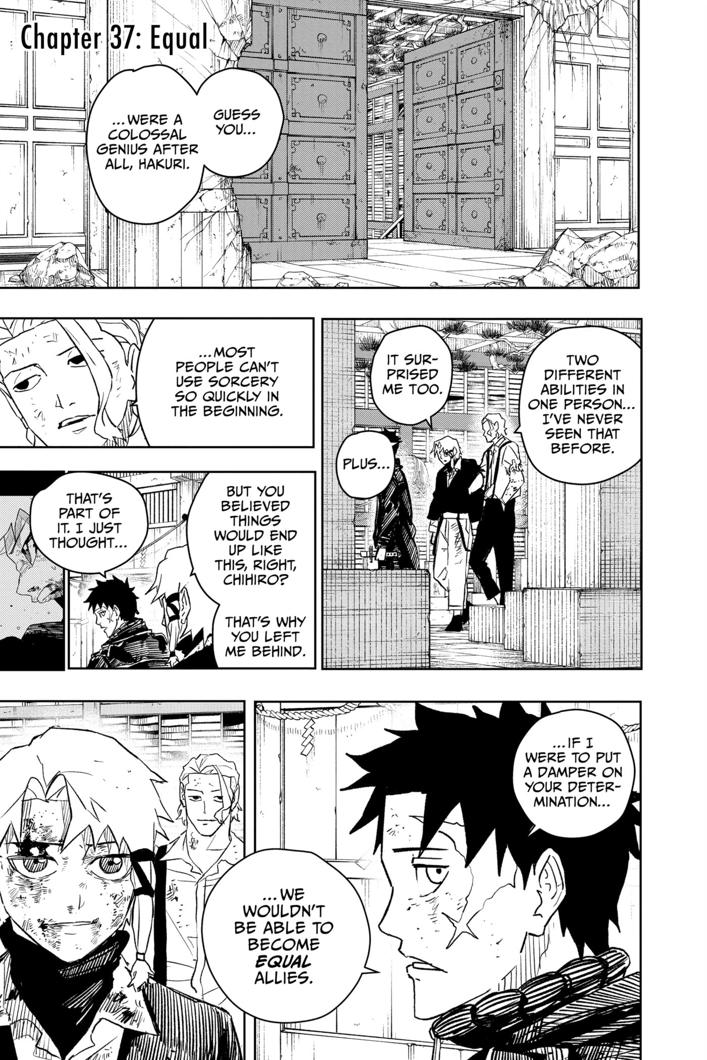 Kagurabachi Chapter 37 page 1 - 