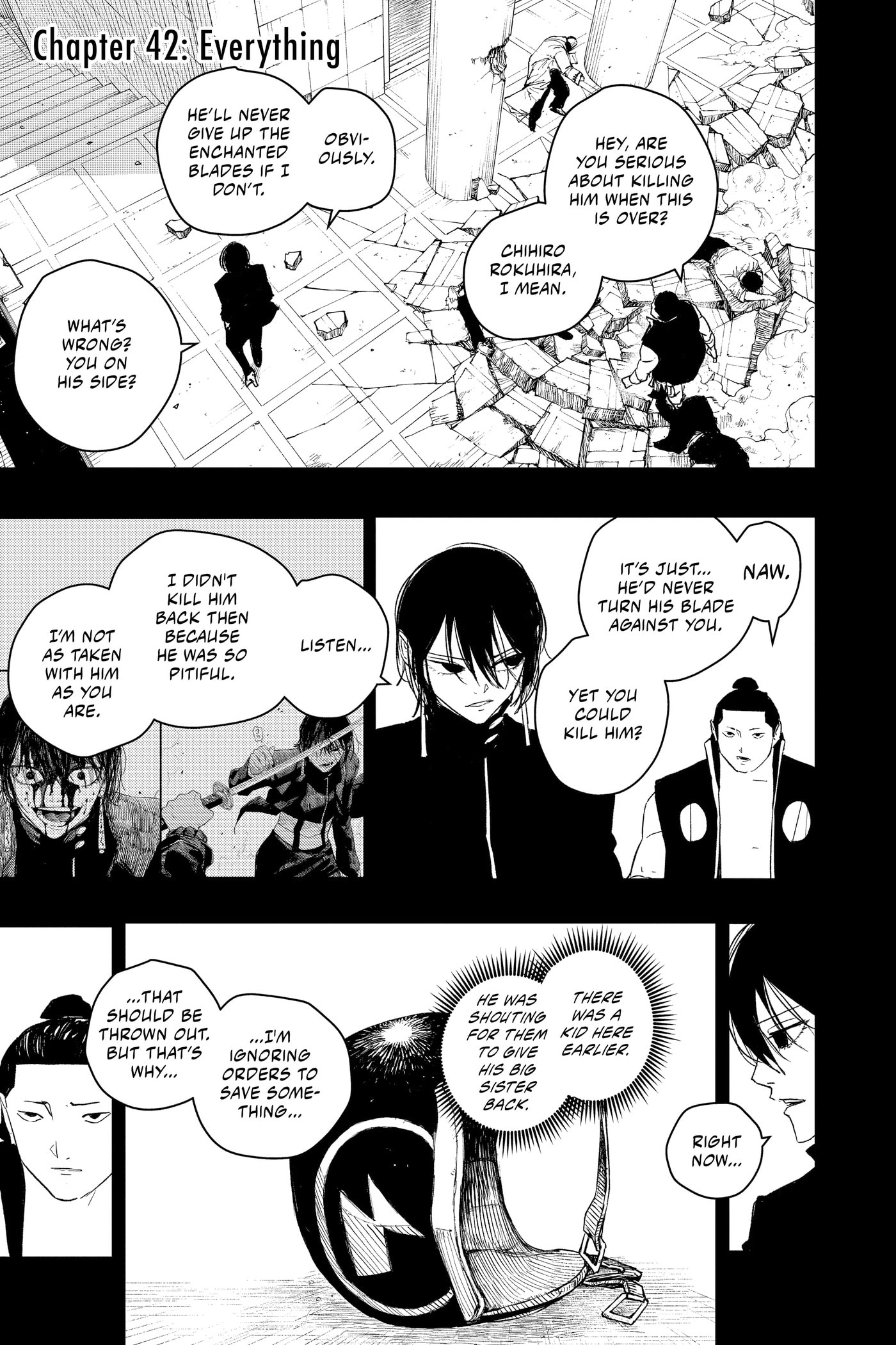 Kagurabachi Chapter 42 page 1 - 