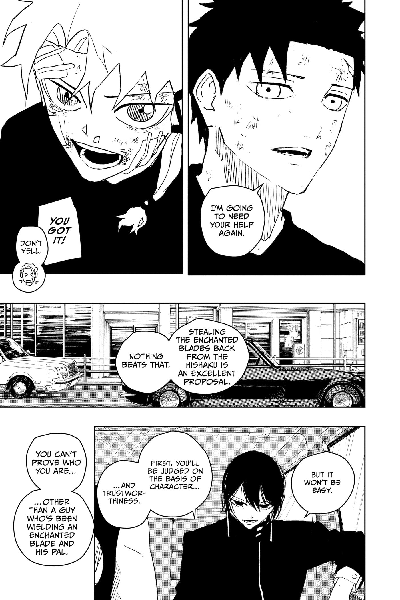 Kagurabachi Chapter 45 page 17 - 