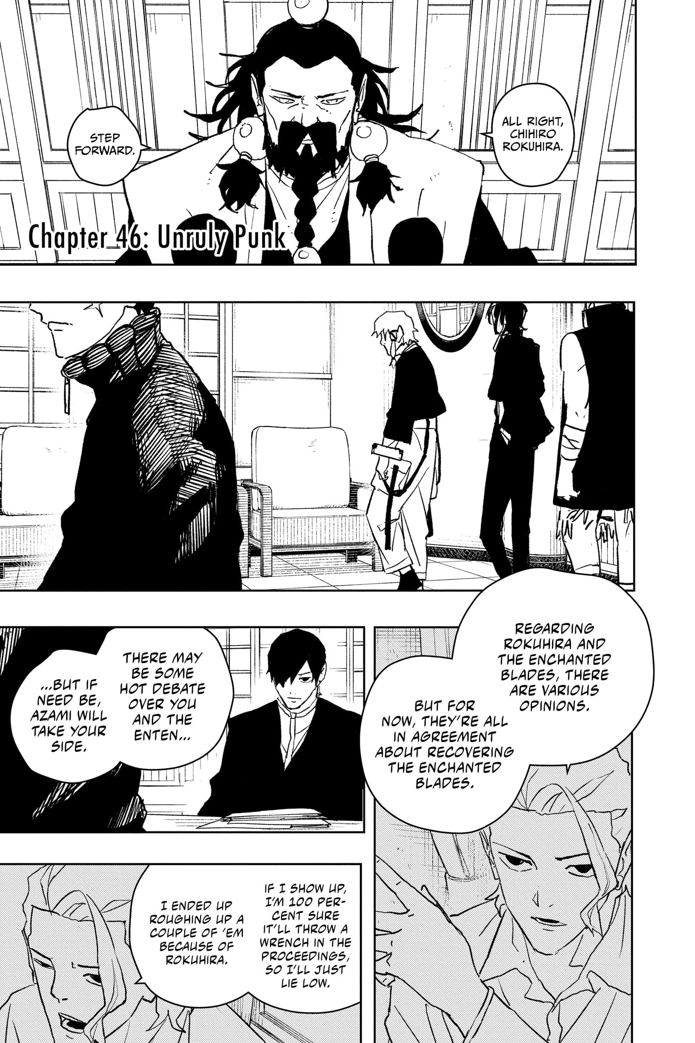 Kagurabachi Chapter 46 page 1 - 