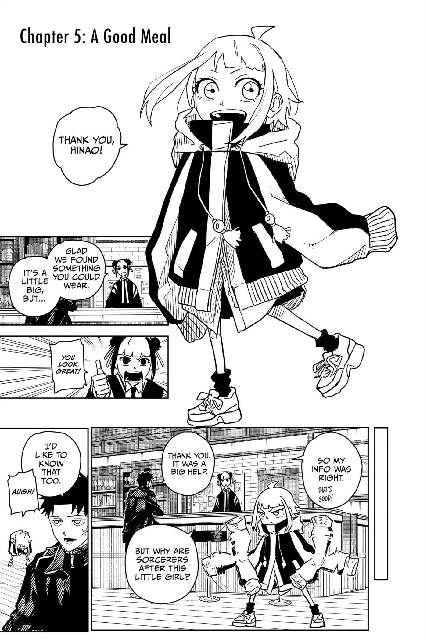 Kagurabachi Chapter 5 page 1 - 