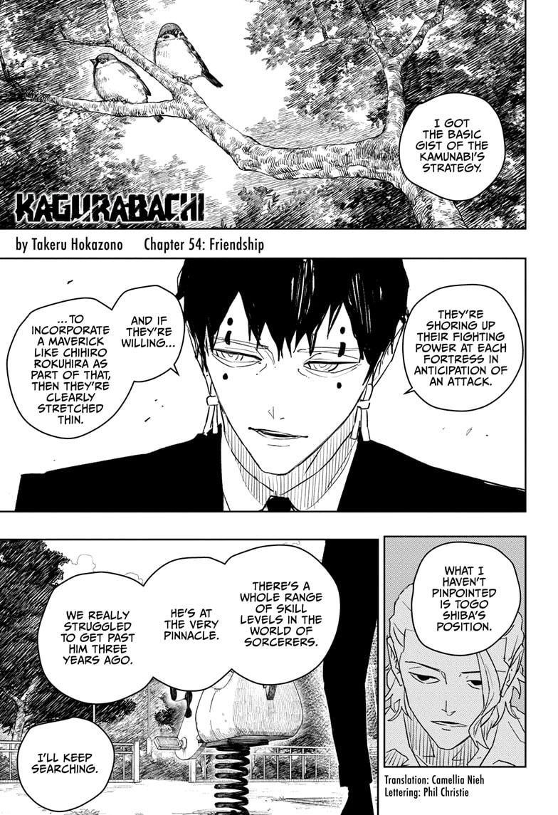 Kagurabachi Chapter 54 page 1 - 