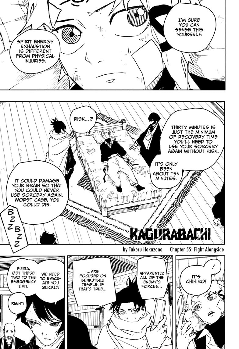 Kagurabachi Chapter 55 page 1 - 