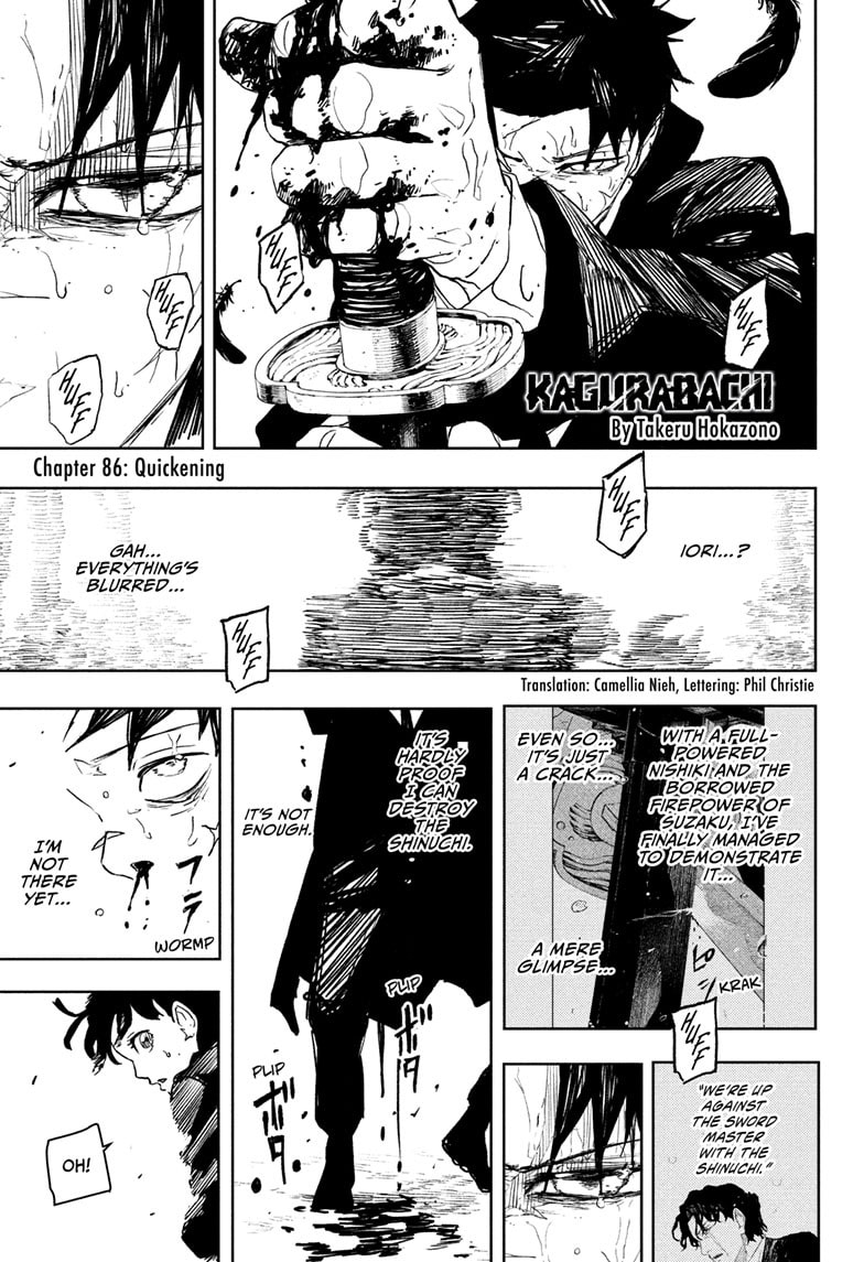 Kagurabachi Chapter 86 page 1 - 