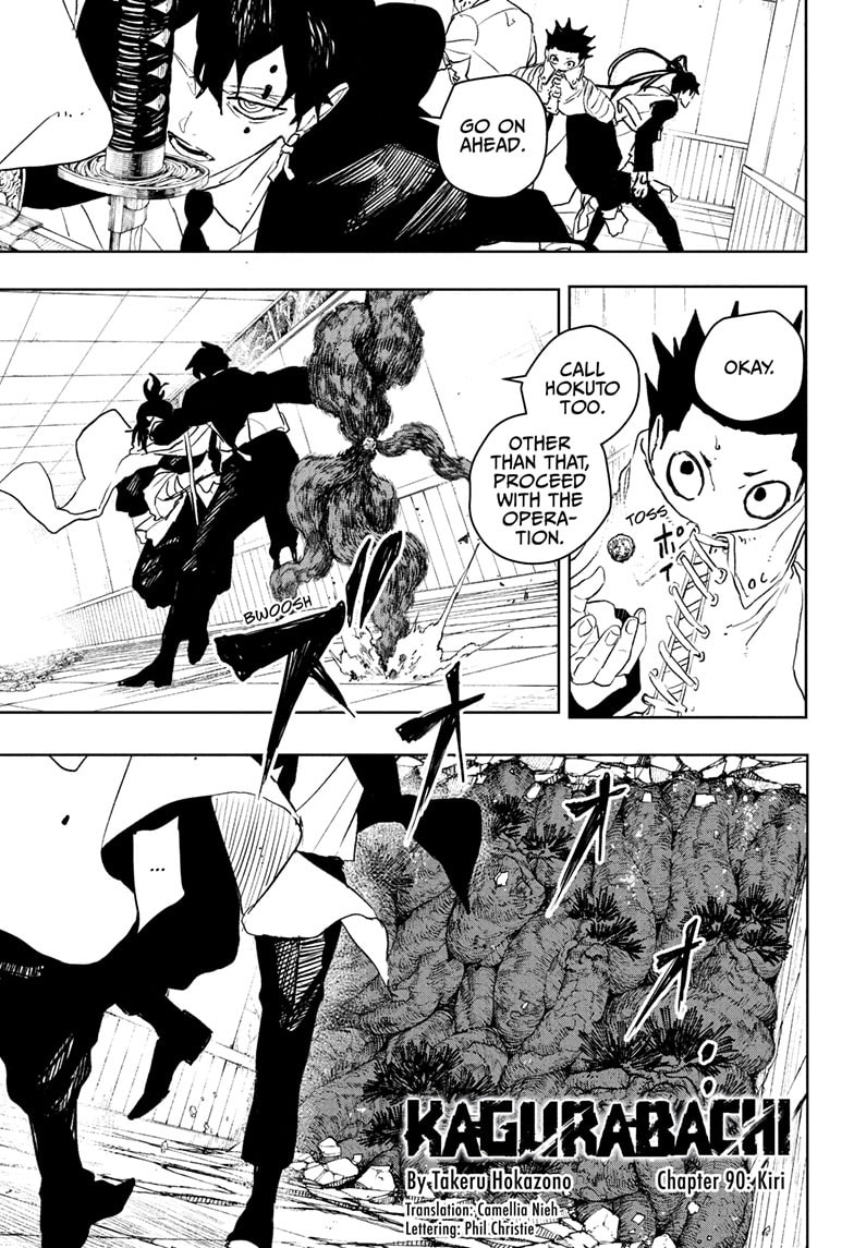 Kagurabachi Chapter 90 page 1 - 
