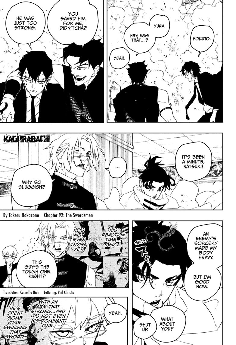 Kagurabachi Chapter 92 page 1 - 