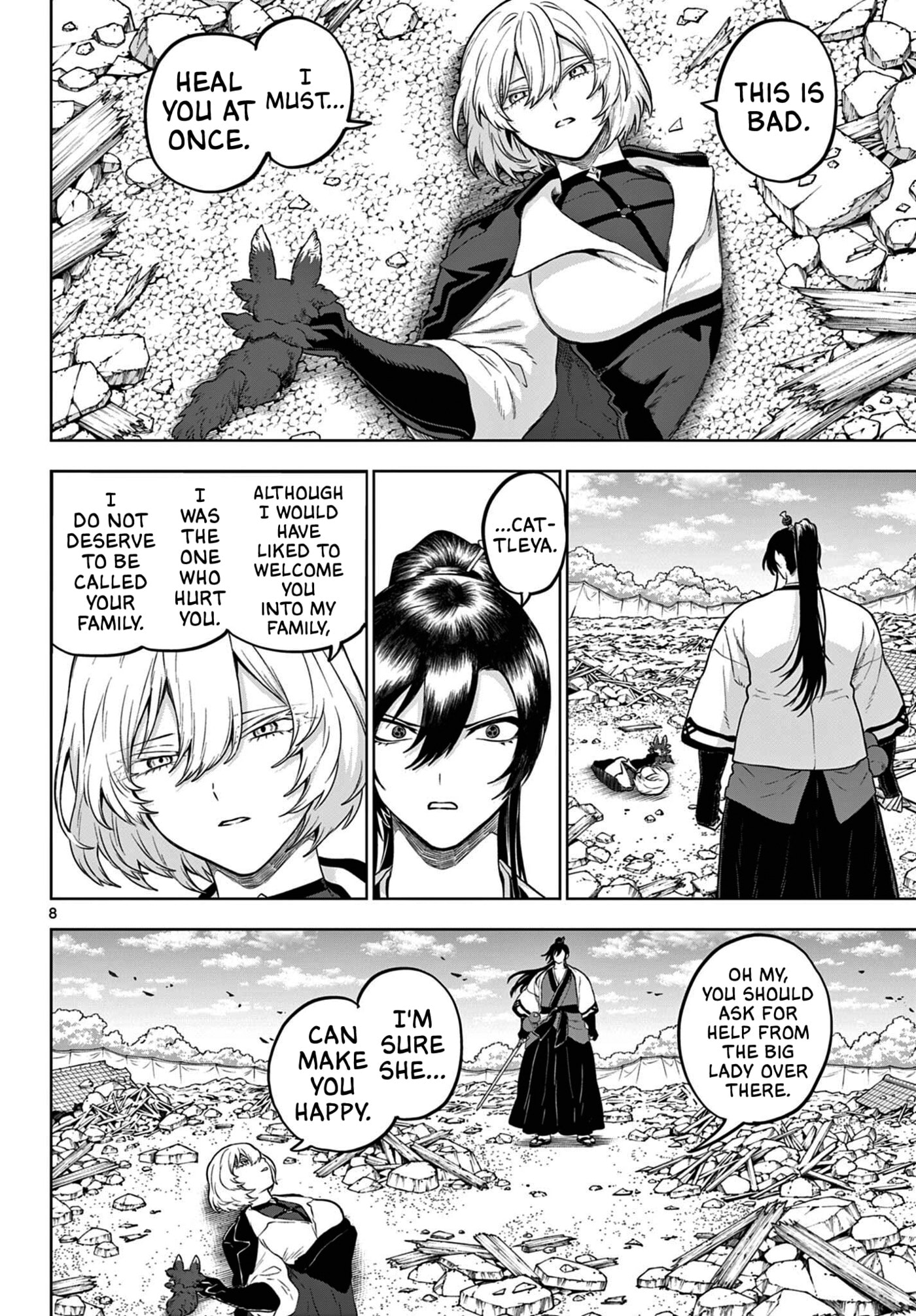 KaguRai: Kagura & Raito Chapter 66 page 8 - 