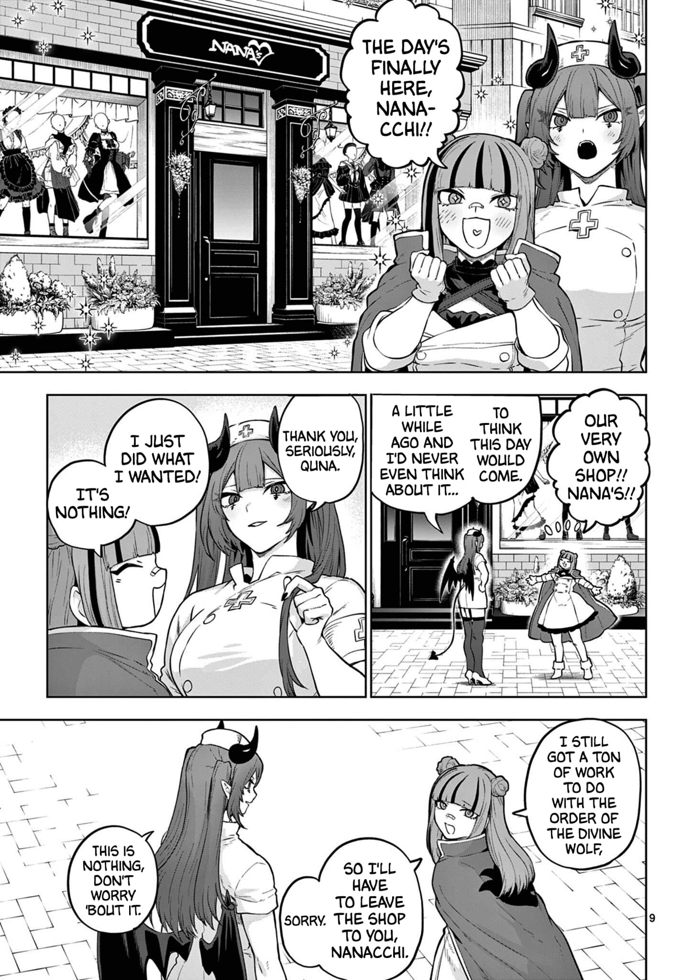 KaguRai: Kagura & Raito Chapter 67 page 9 - 