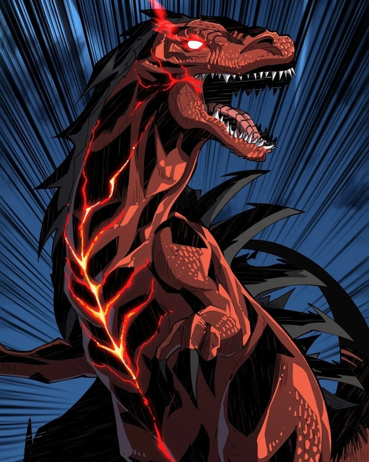 Kaiju Jiu You Wangzhe Zhanghao (Colored) Chapter 11 page 35 - 