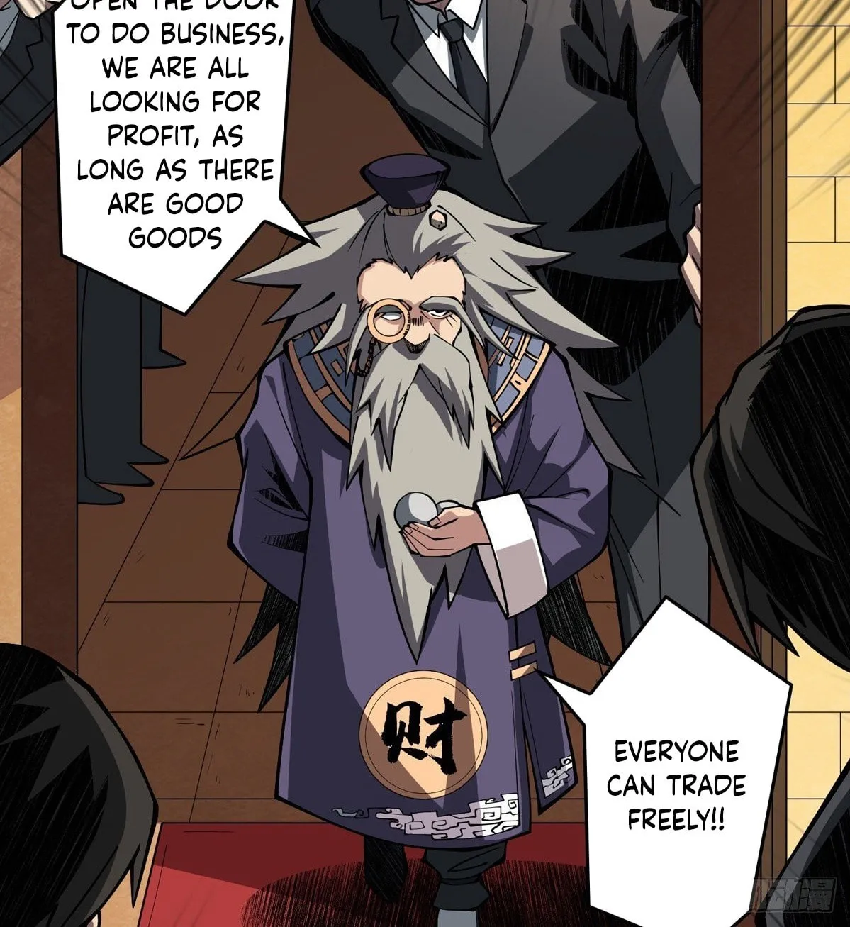 Kaiju Jiu You Wangzhe Zhanghao (Colored) Chapter 5 page 35 - 
