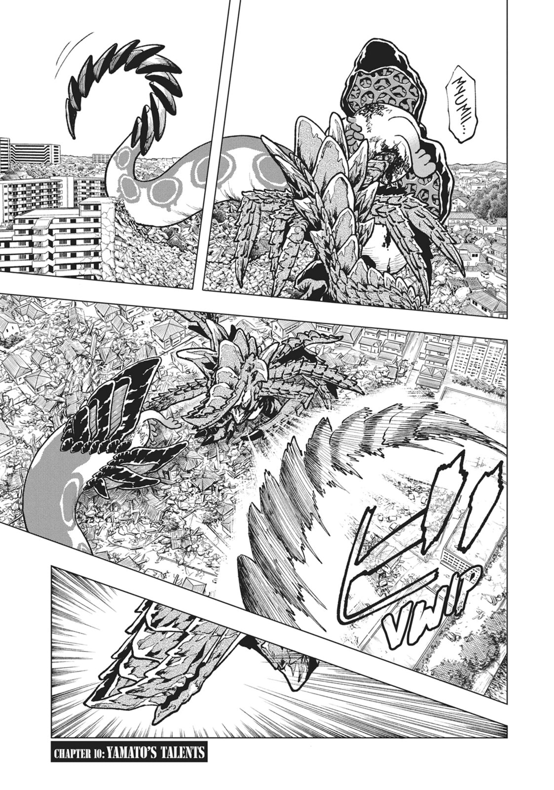 Kaijuu Kamui Chapter 10 page 1 - 