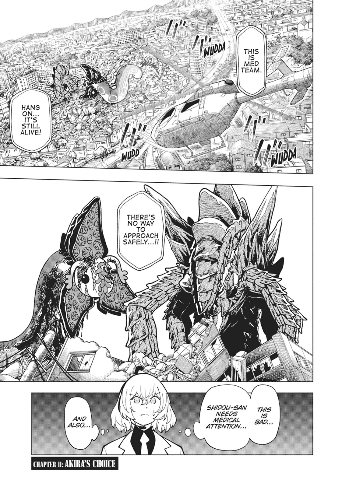 Kaijuu Kamui Chapter 11 page 1 - 