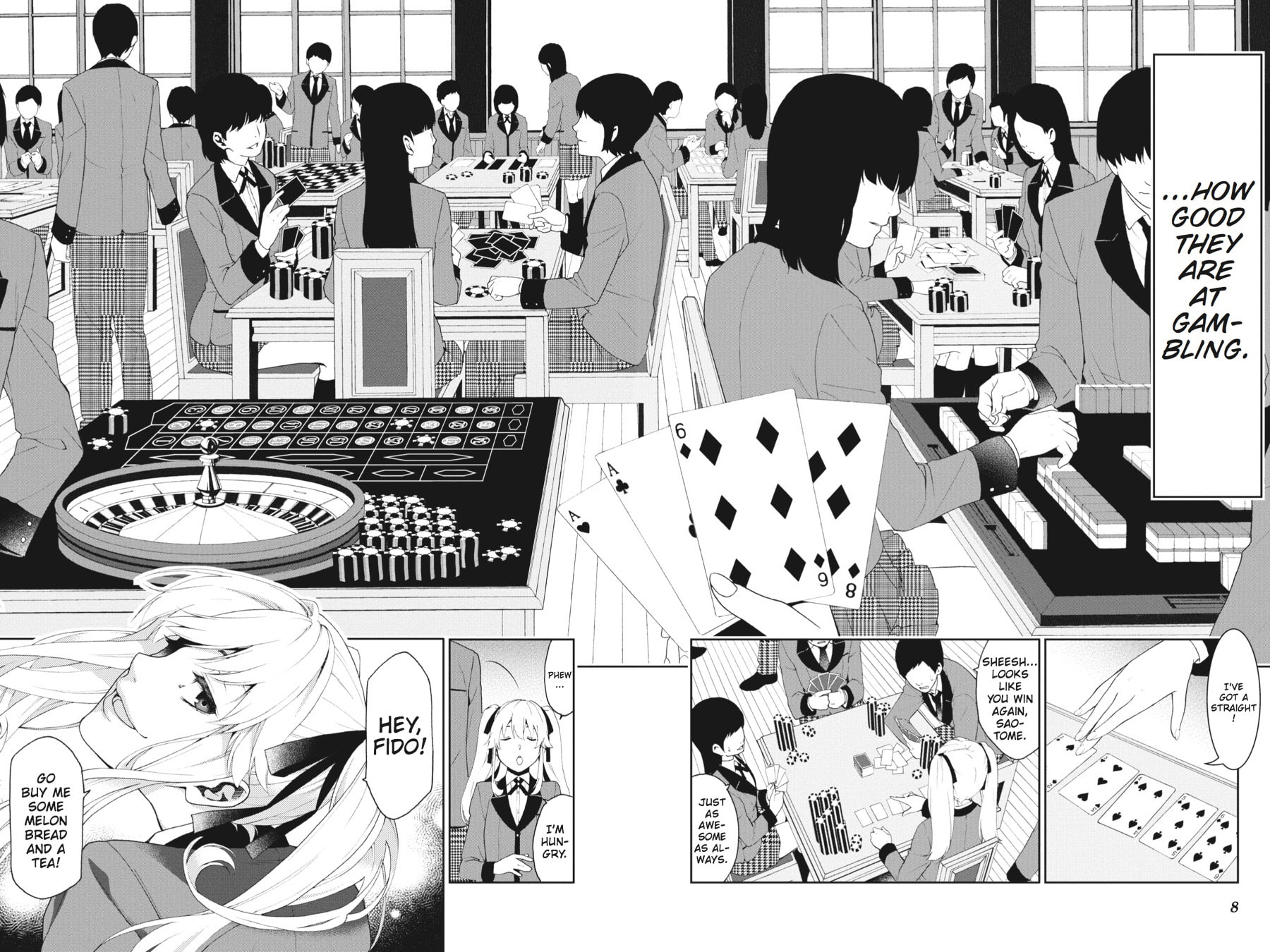 Kakegurui: Compulsive Gambler Chapter 263 page 6 - 