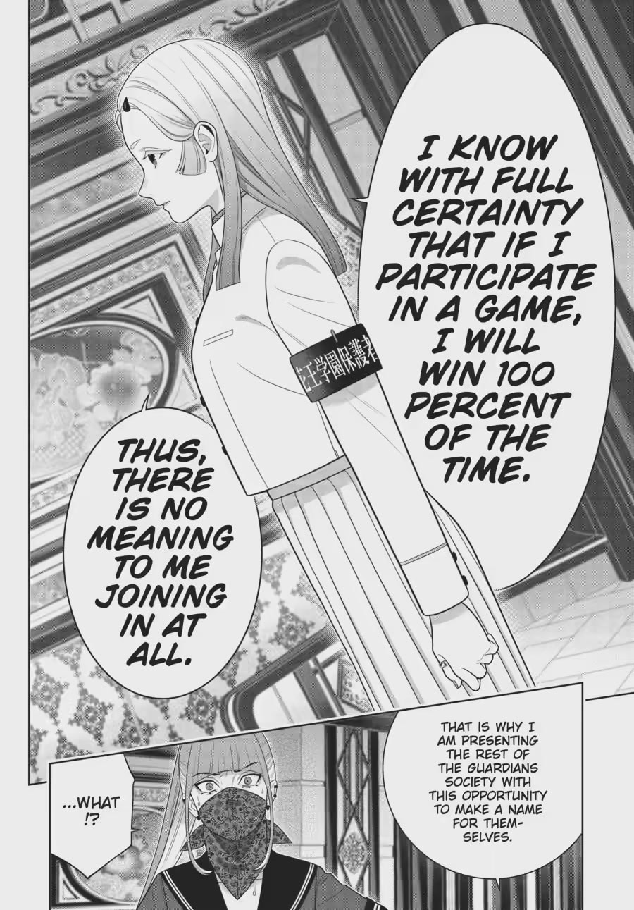 Kakegurui: Compulsive Gambler Chapter 296 page 12 - 