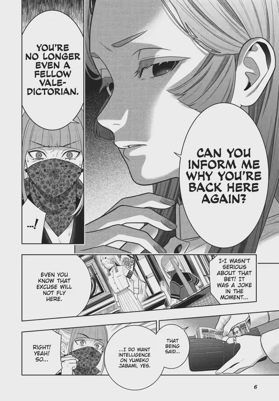 Kakegurui: Compulsive Gambler Chapter 296 page 6 - 