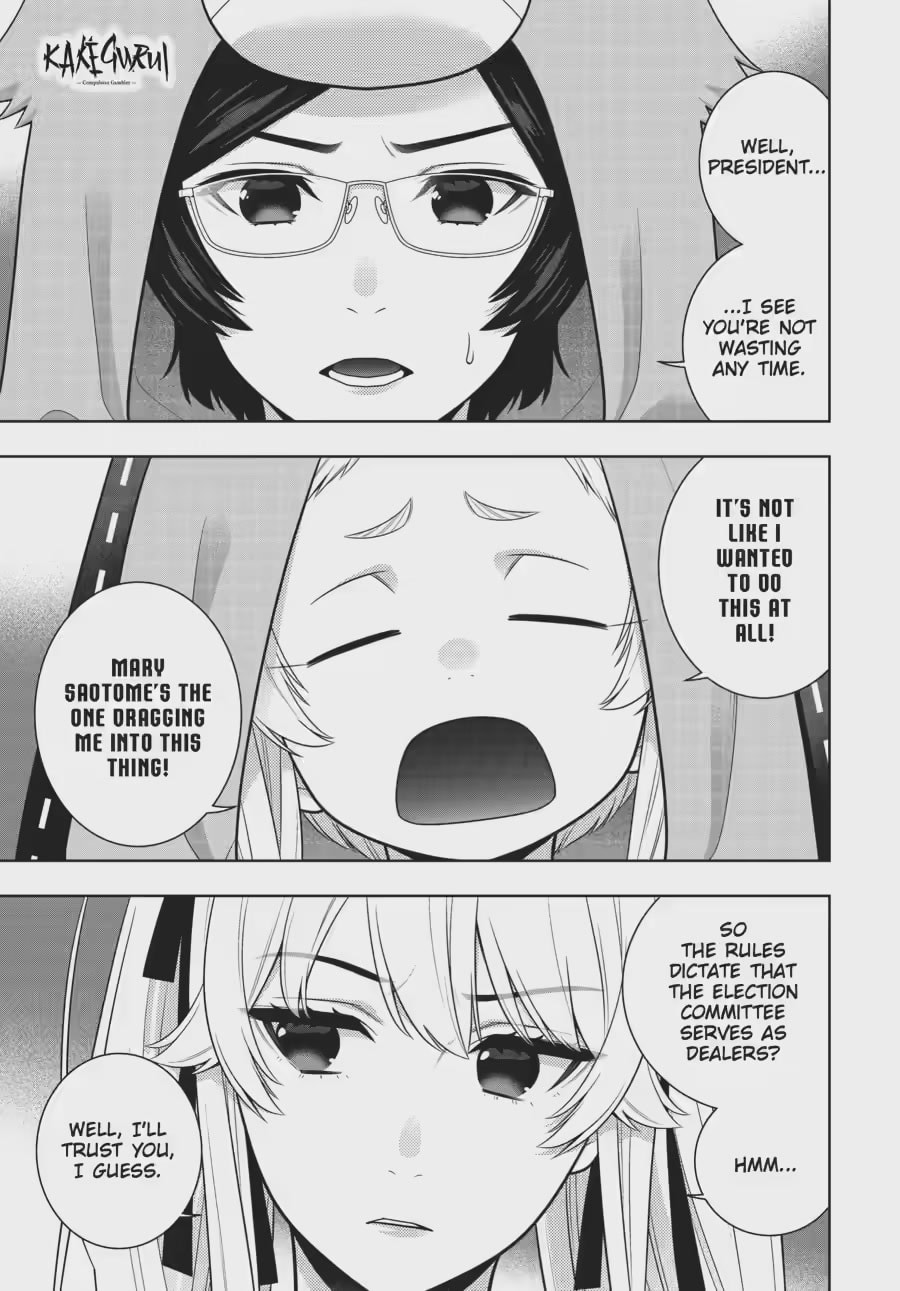 Kakegurui: Compulsive Gambler Chapter 298 page 1 - 