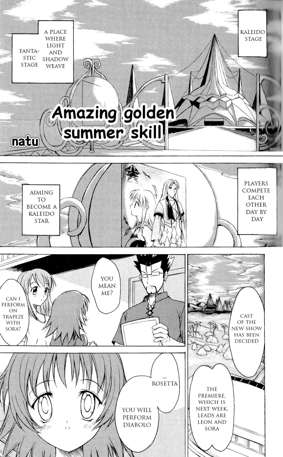 Kaleido Star Comic Anthology Chapter 13 page 2 - 