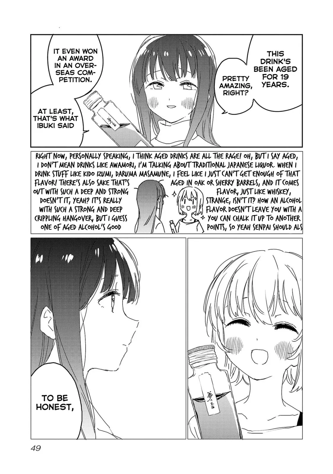 Kamiina Botan Fully Blossoms When Drunk Chapter 21 page 9 - 