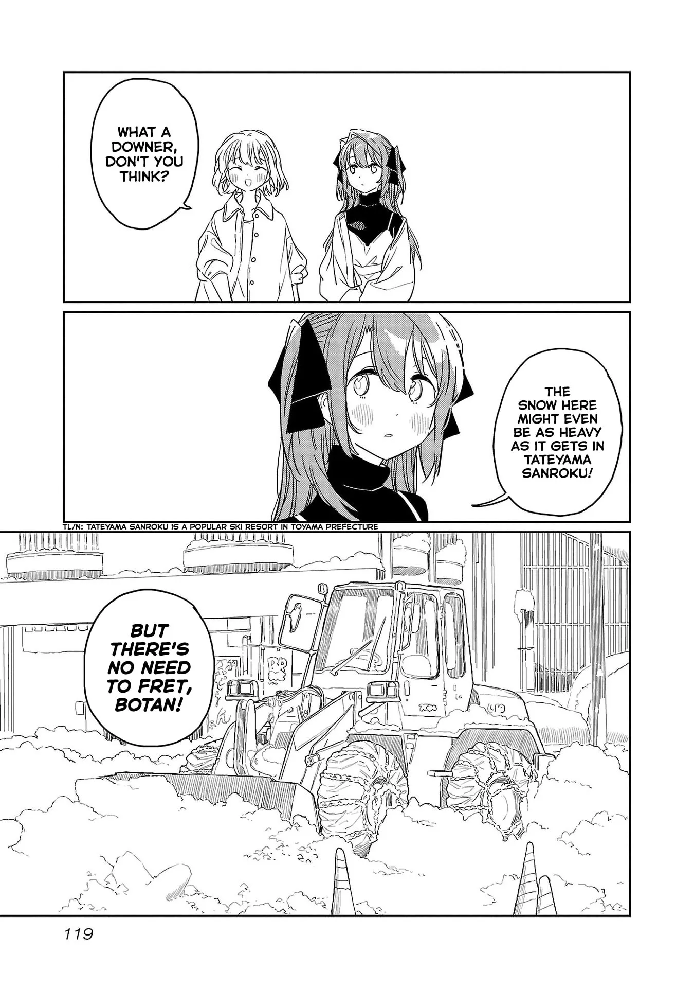 Kamiina Botan Fully Blossoms When Drunk Chapter 37 page 3 - 