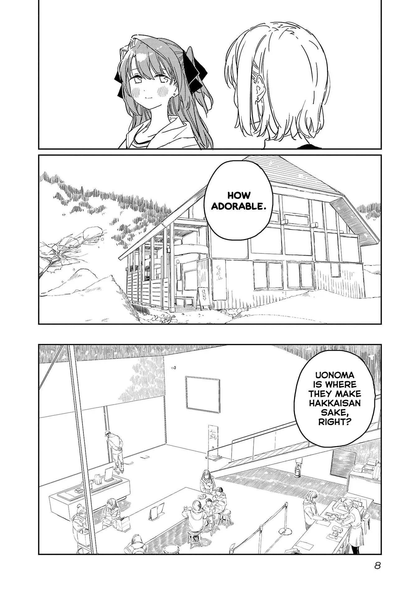 Kamiina Botan Fully Blossoms When Drunk Chapter 38 page 8 - 