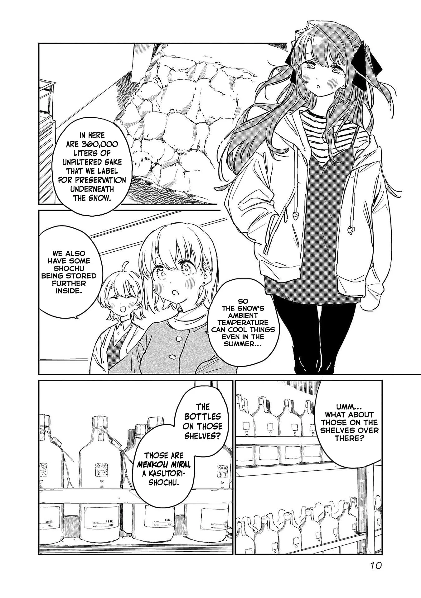 Kamiina Botan Fully Blossoms When Drunk Chapter 38 page 10 - 