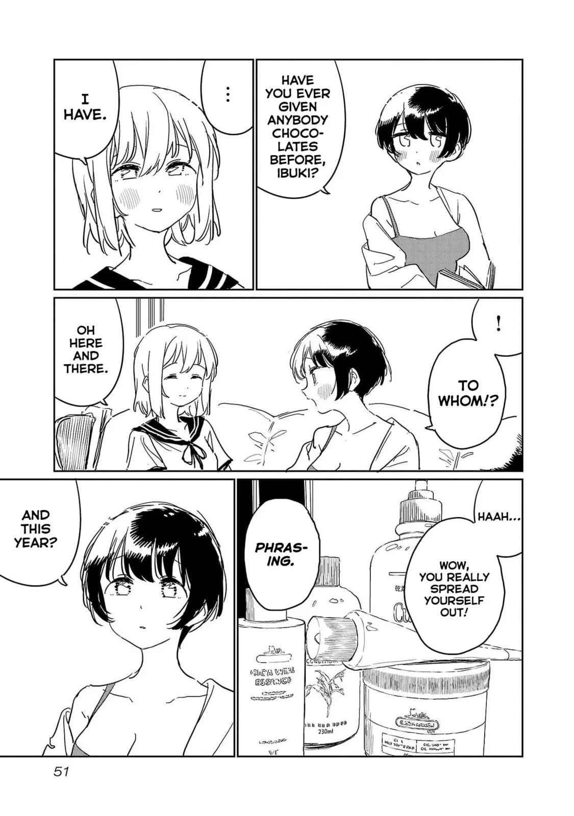 Kamiina Botan Fully Blossoms When Drunk Chapter 42 page 5 - 