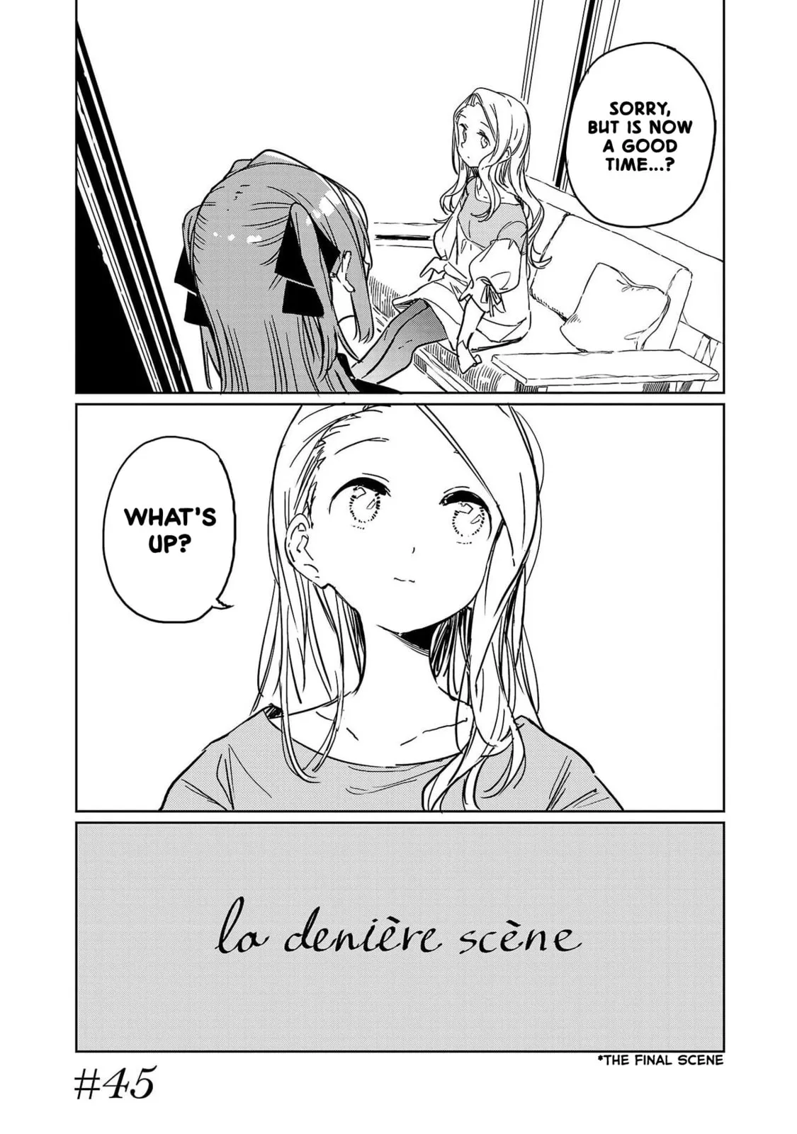 Kamiina Botan Fully Blossoms When Drunk Chapter 45 page 1 - 
