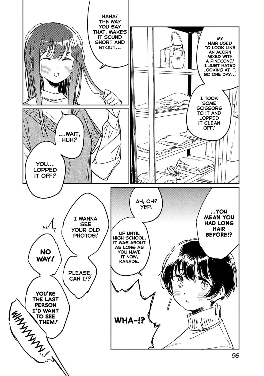 Kamiina Botan Fully Blossoms When Drunk Chapter 46 page 6 - 