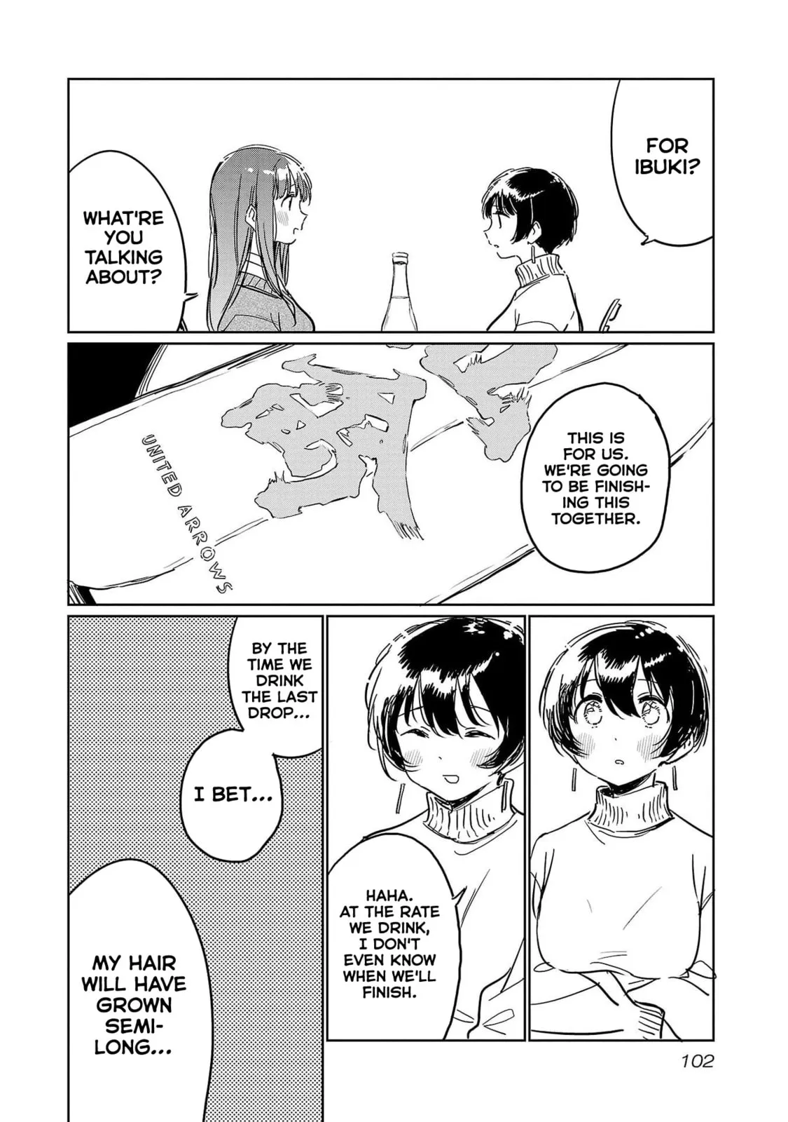Kamiina Botan Fully Blossoms When Drunk Chapter 46 page 10 - 