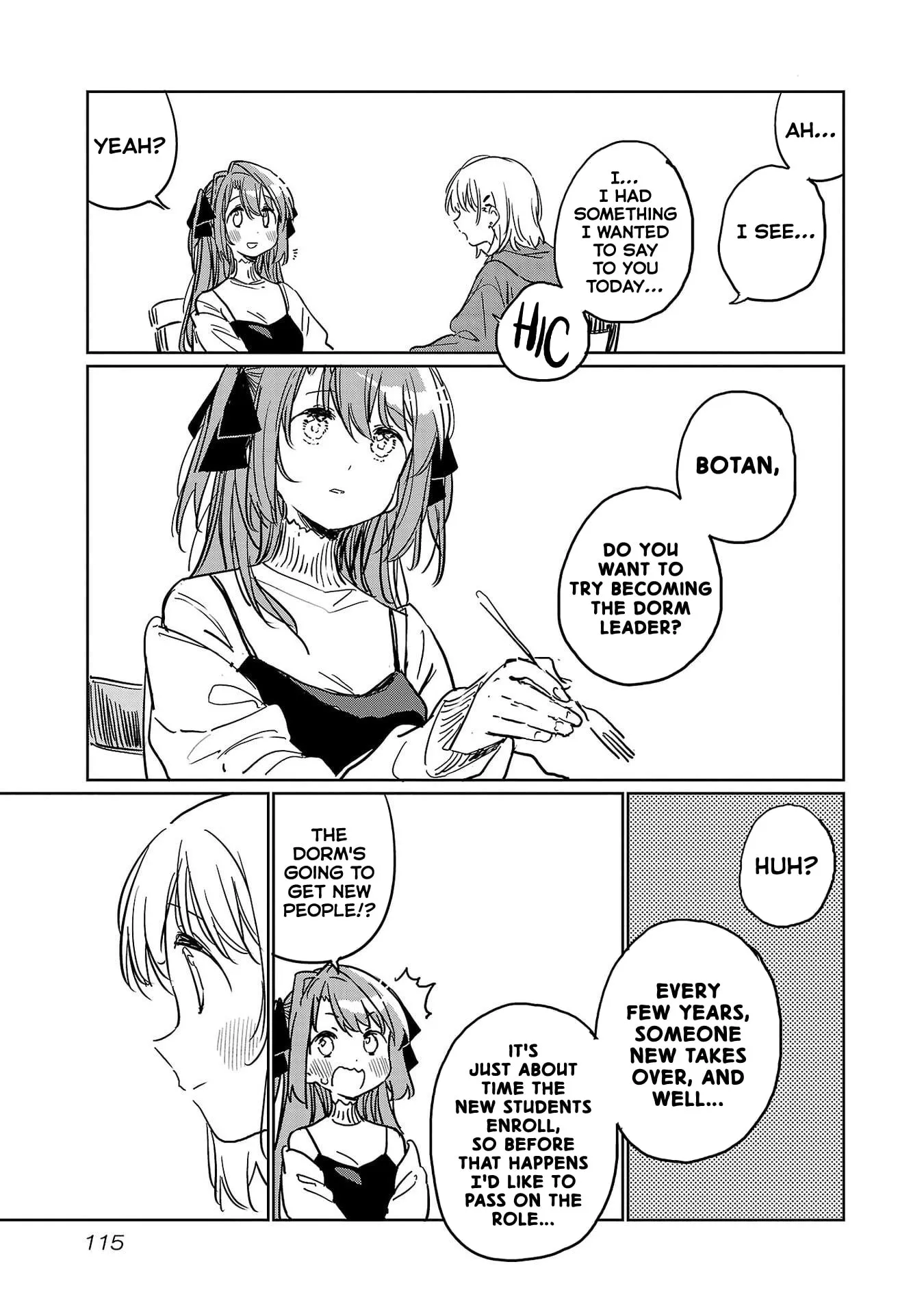 Kamiina Botan Fully Blossoms When Drunk Chapter 47 page 11 - 
