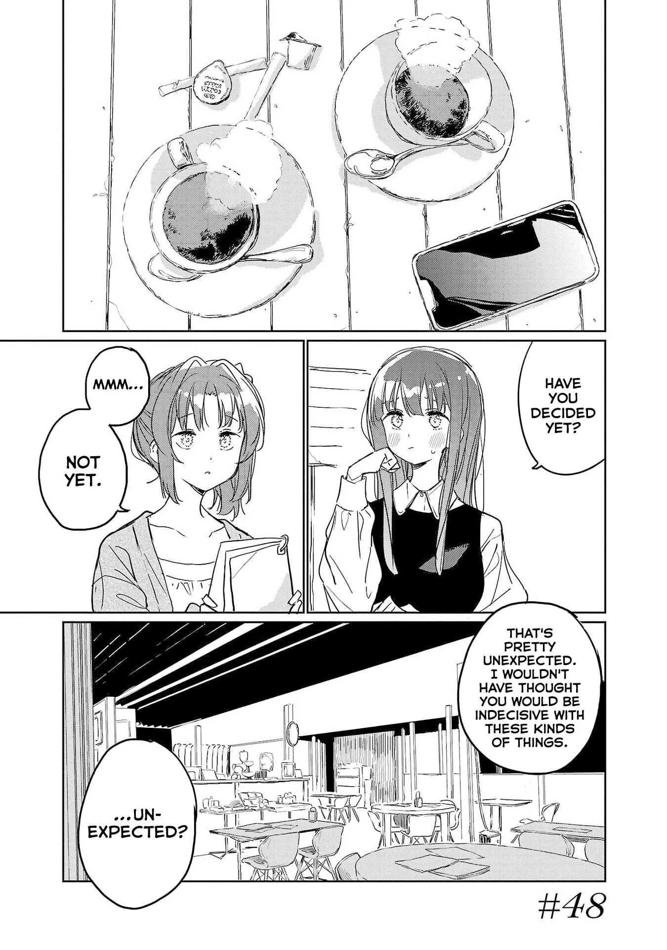 Kamiina Botan Fully Blossoms When Drunk Chapter 48 page 1 - 